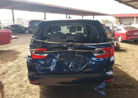 2022 Honda Odyssey Ex from USA, damaged, VIN 5FNRL6H51NB020252
